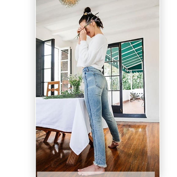 Free People Denim - Free People 90's Destroyed Distressed Jeans 26